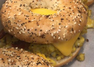 Everything Bagel Sandwiches