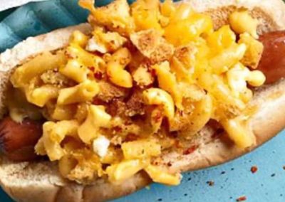 Mac & Cheese Hotdog